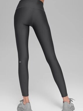 ALO Yoga Sculpt High-Waist Leggings in Charcoal Gray